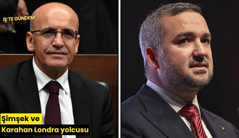 Şimşek ve Karahan Londra yolcusu