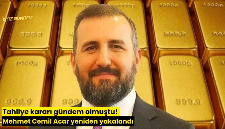 Tahliye kararı gündem olmuştu! Mehmet Cemil Acar yeniden yakalandı
