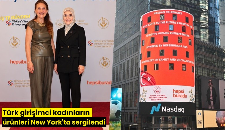 Türk girişimci kadınların ürünleri New York'ta sergilendi