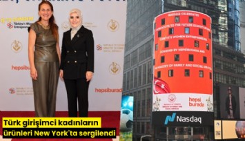 Türk girişimci kadınların ürünleri New York'ta sergilendi