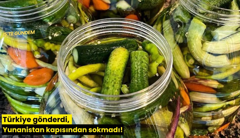 Türkiye gönderdi, Yunanistan kapısından sokmadı!