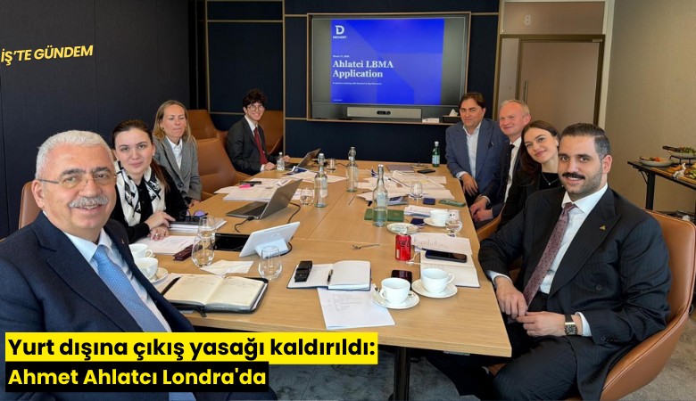 Yurt dışına çıkış yasağı kaldırıldı: Ahmet Ahlatcı Londra'da