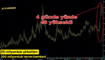 25 milyonluk şirketten 200 milyonluk tarım hamlesi