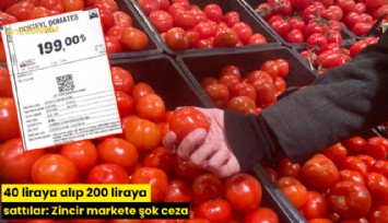 40 liraya alıp 200 liraya sattılar: Zincir markete şok ceza