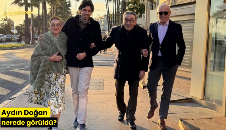 Aydın Doğan nerede görüldü?