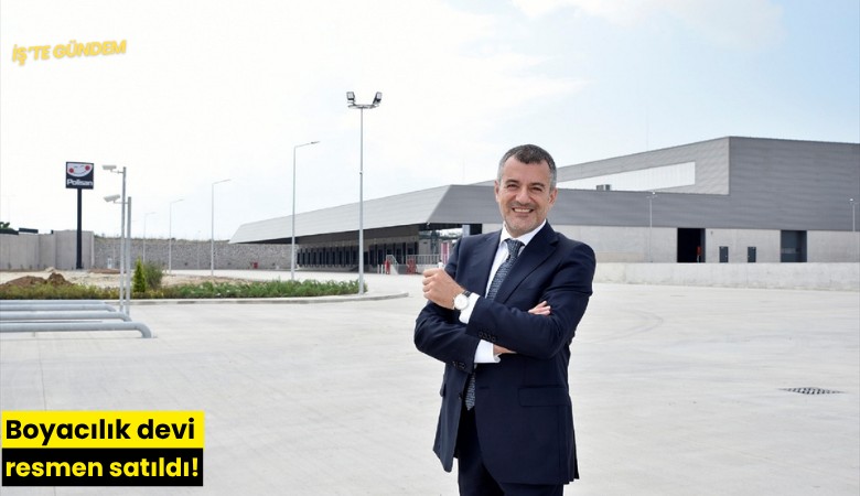 Boyacılık devi resmen satıldı!