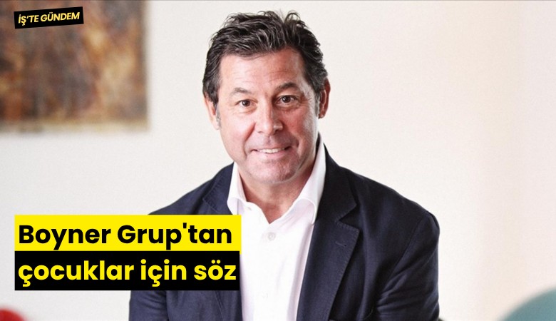 Boyner Grup'tan çocuklar için söz