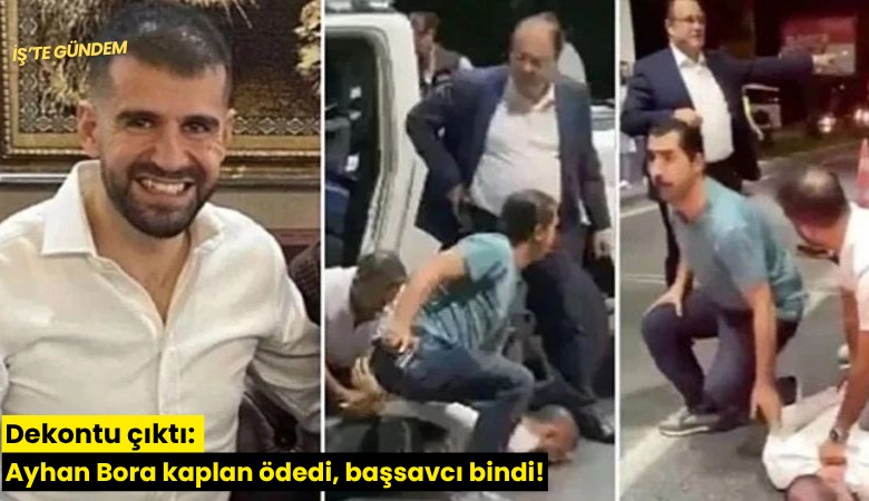 Dekontu çıktı: Ayhan Bora Kaplan ödedi, başsavcı bindi!