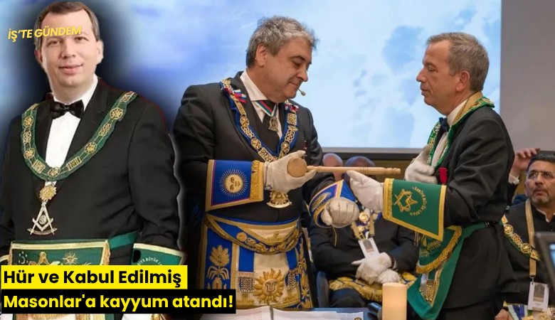 Hür ve Kabul Edilmiş Masonlar'a kayyum atandı!