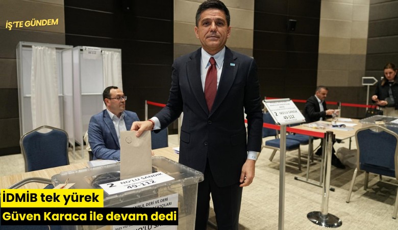 İDMİB tek yürek Güven Karaca ile devam dedi