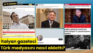 İtalyan gazeteci Türk medyasını nasıl aldattı?