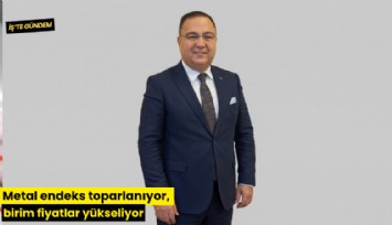 Metal endeks toparlanıyor, birim fiyatlar yükseliyor