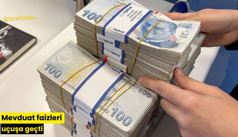 Mevduat faizleri uçuşa geçti