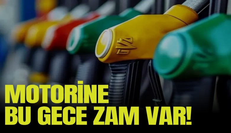 Motorine bu gece zam var!