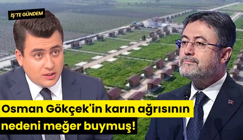 Osman Gökçek'in karın ağrısının nedeni meğer buymuş!