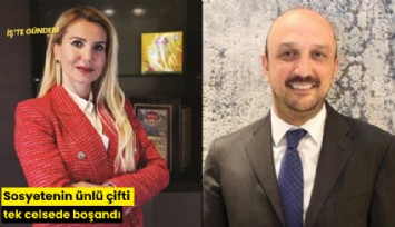 Sosyetenin ünlü çifti tek celsede boşandı