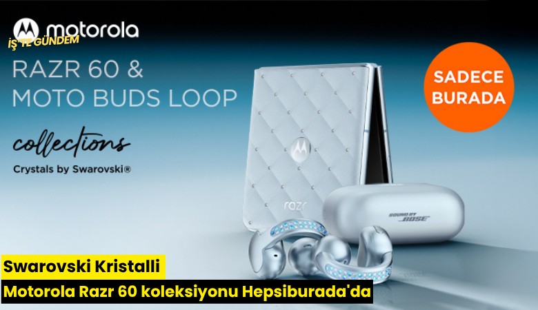 Swarovski Kristalli Motorola Razr 60 koleksiyonu Hepsiburada'da