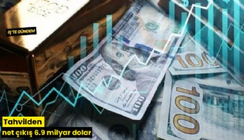 Tahvilden net çıkış 6.9 milyar dolar