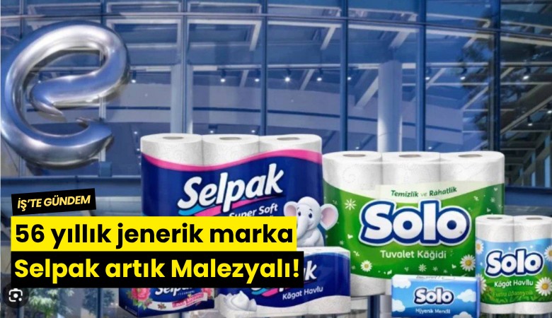 56 yıllık jenerik marka Selpak artık Malezyalı!