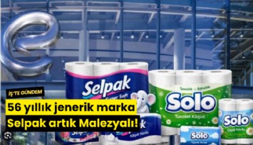 56 yıllık jenerik marka Selpak artık Malezyalı!