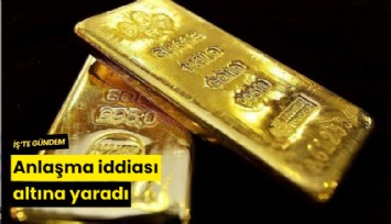Anlaşma iddiası altına yaradı