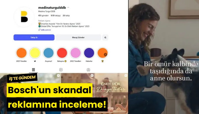 Bosch'un skandal reklamına inceleme!