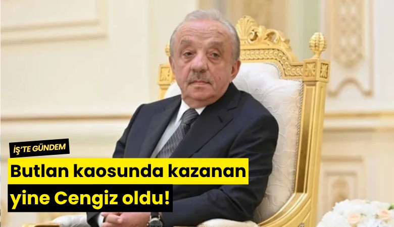 Butlan kaosunda kazanan yine Cengiz oldu!