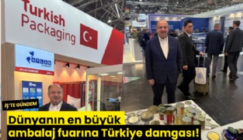 Dünyanın en büyük ambalaj fuarına Türkiye damga vurdu!