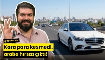Kara para kesmedi, araba hırsızı çıktı!