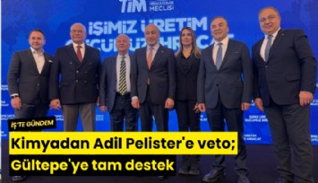 Kimyadan Adil Pelister'e veto; Gültepe'ye tam destek