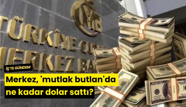Merkez, 'mutlak butlan'da ne kadar dolar sattı?