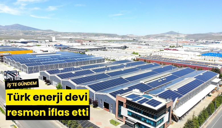 Türk enerji devi resmen iflas etti