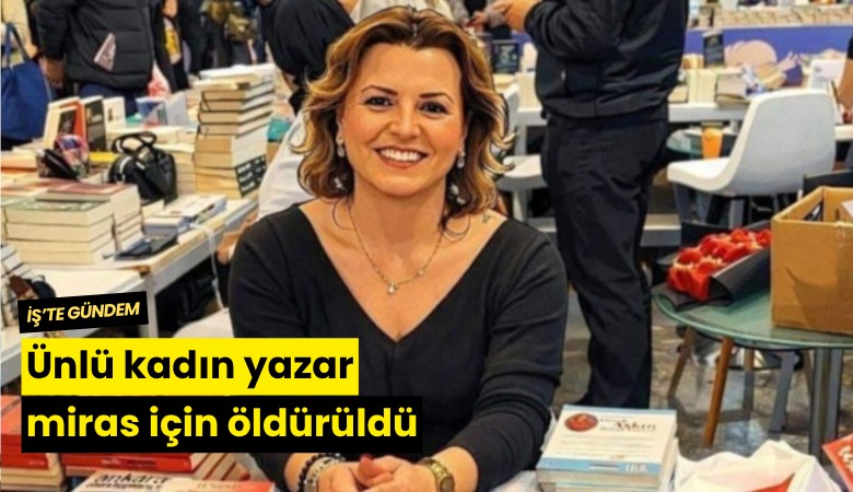 Ünlü kadın yazar miras için öldürüldü