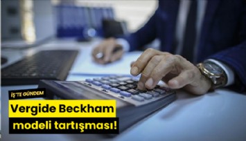 Vergide Beckham modeli tartışması!