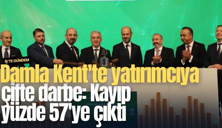 Damla Kent'te yatırımcıya çifte darbe: Kayıp yüzde 57'ye çıktı