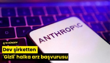 Dev şirketten 'Gizli' halka arz başvurusu