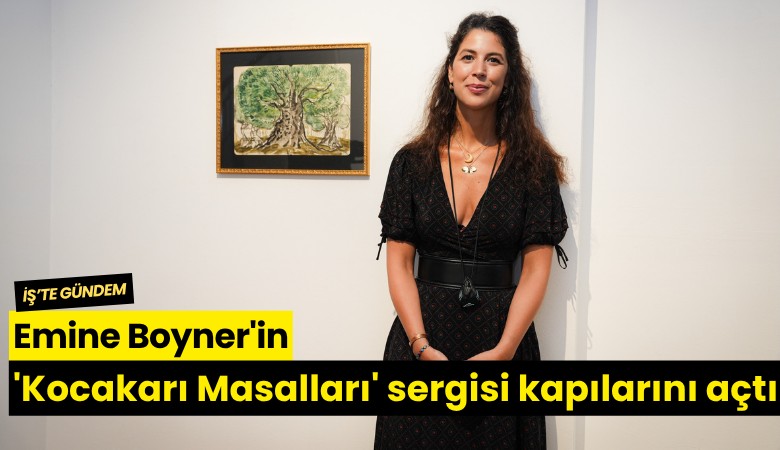 Emine Boyner'in 'Kocakarı Masalları' sergisi kapılarını açtı