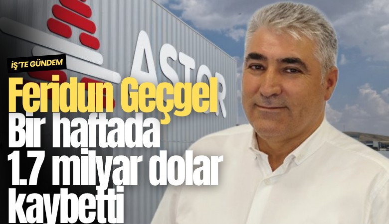 Feridun Geçgel'e Fenerbahçe yönetimine girmek yaramadı: Bir haftada 1.7 milyar dolar kaybetti
