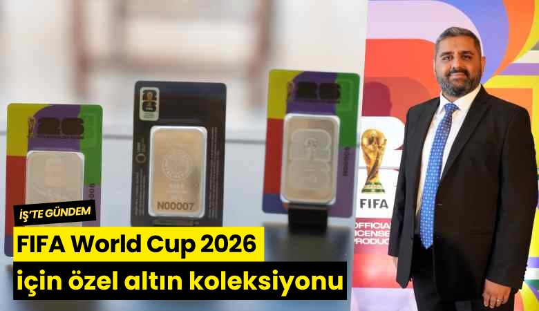 FIFA World Cup 2026 için özel altın koleksiyonu