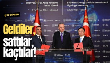 Geldiler, sattılar, kaçtılar!