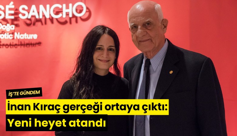 İnan Kıraç gerçeği ortaya çıktı: Yeni heyet atandı