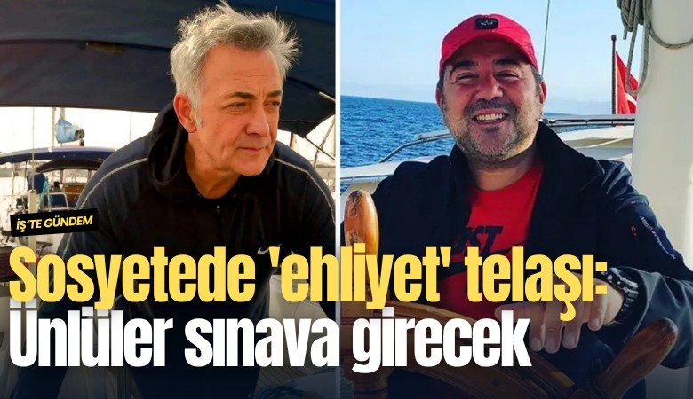 Sosyetede 'ehliyet' telaşı: Ünlüler sınava girecek