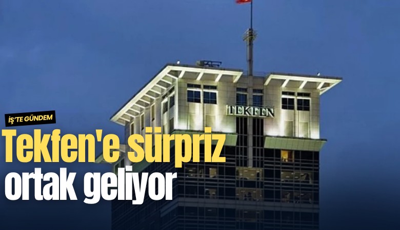 Tekfen'e sürpriz ortak geliyor