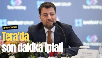 Tera'da Destek Finans'a hisse devri son anda iptal edildi
