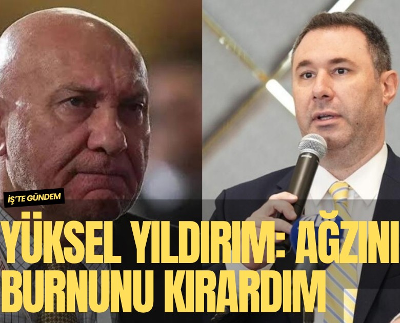 Yüksel Yıldırım'dan Barış Göktürk'e sert sözler: Ağzını burnunu kırardım