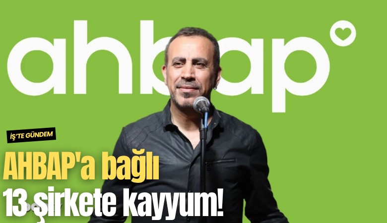 AHBAP'a bağlı 13 şirkete kayyum!