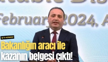 Bakanlığın aracı ile kazanın belgesi çıktı!