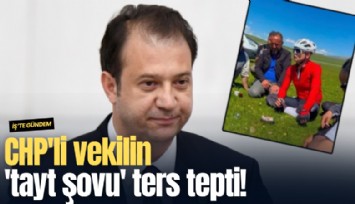 CHP'li vekilin 'tayt şovu' ters tepti!