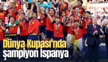 Dünya Kupası'nda şampiyon İspanya