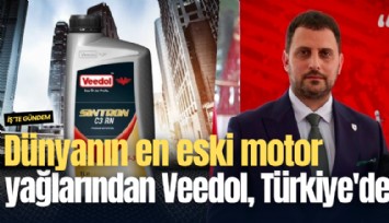 Dünyanın en eski motor yağlarından Veedol, Türkiye'de